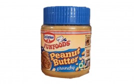 Dr. Oetker Fun foods Peanut Butter Crunchy   Plastic Jar  150 grams